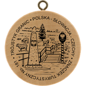 No. 181 - Trójstyk granic, Polska - Słowacja - Czechy