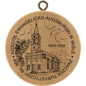 No. 869 - Kościół Ewangelicko-Augsburski w Wiśle