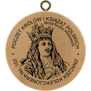 No. 50102 - Kolekcjonera No.102 Poczet królów i książąt polskich – Michał Korybut Wiśniowiecki