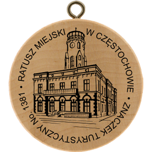 No. 1381 - Ratusz miejski w Częstochowie No. 1381 - Ratusz miejski w Częstochowie
