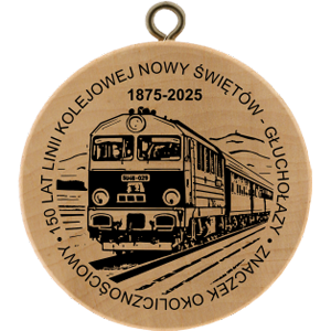 No. 40166 - 150 lat linii kolejowej Nowy Świętów - Głuchołazy 1875 - 2025 No. 40166 - 150 lat linii kolejowej Nowy Świętów - Głuchołazy 1875 - 2025